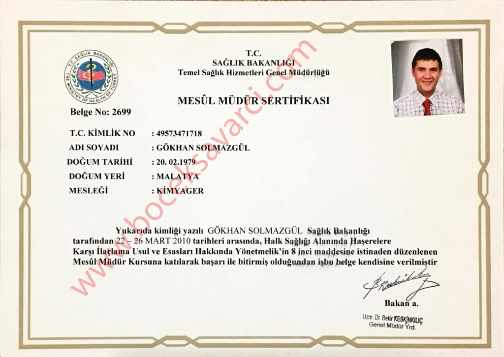 Böcek Haşere İlaçlama